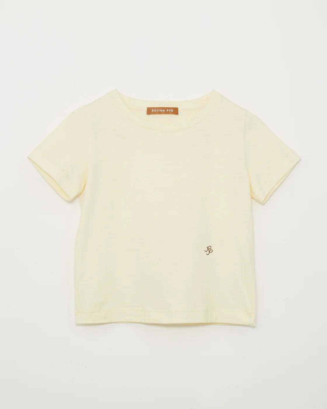 Adina T-Shirt Organic Cotton Jersey Butter - Image 7