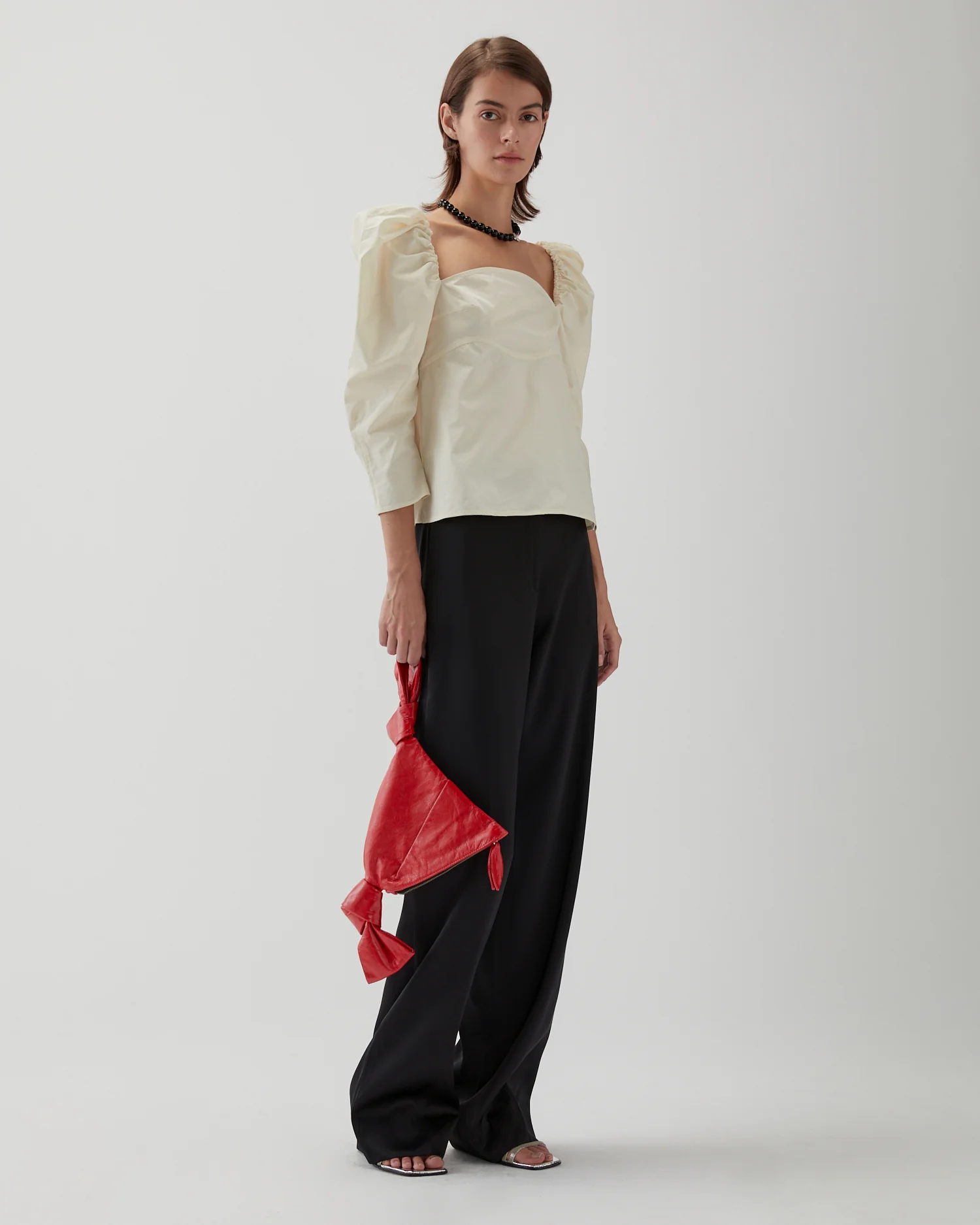 Anita Blouse Organic Cotton Off-White - Image 3