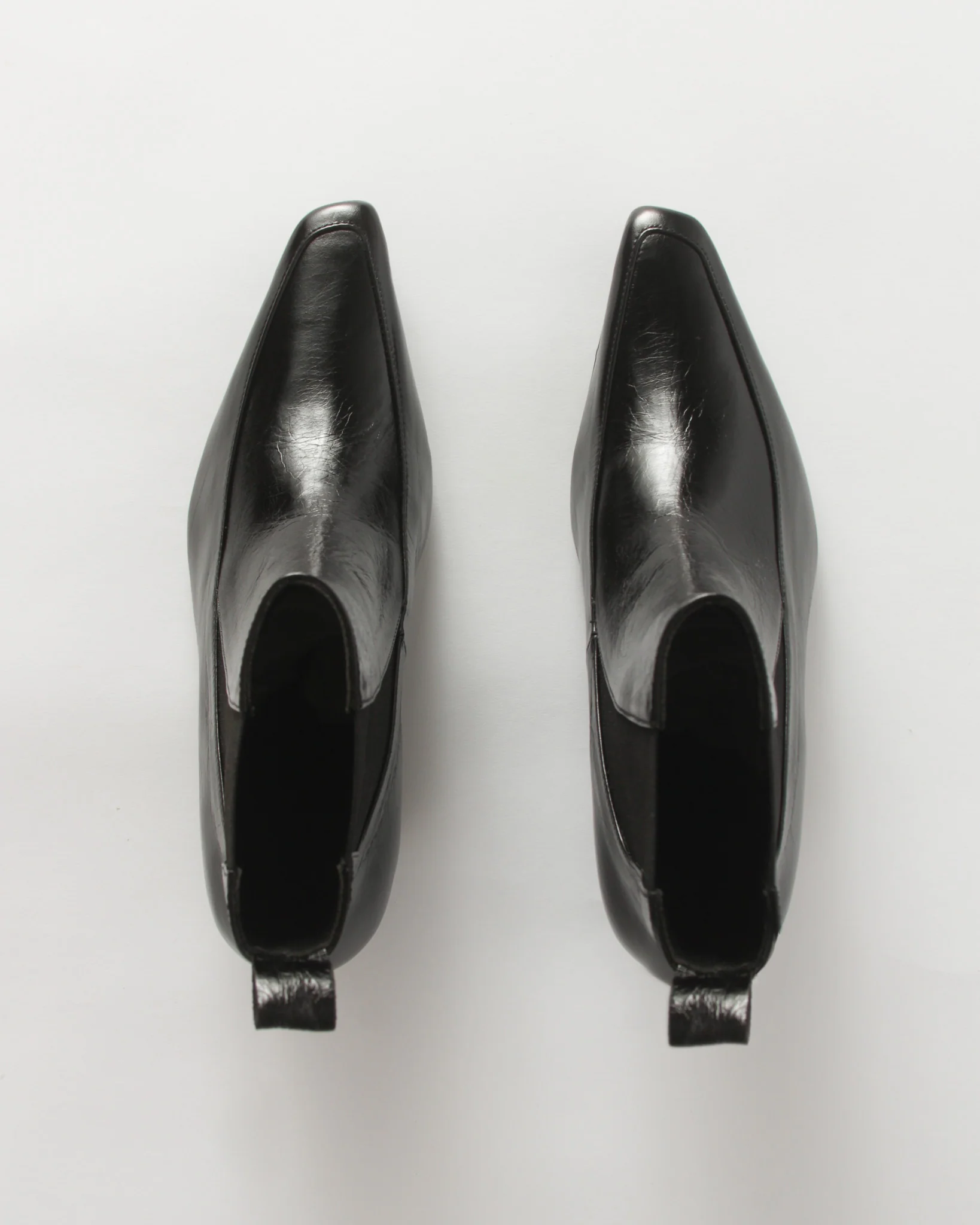Ankle Boot Leather Nero - Image 3
