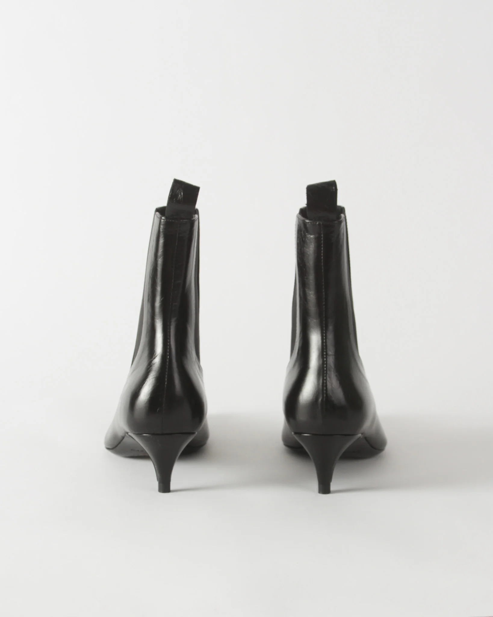 Ankle Boot Leather Nero - Image 5