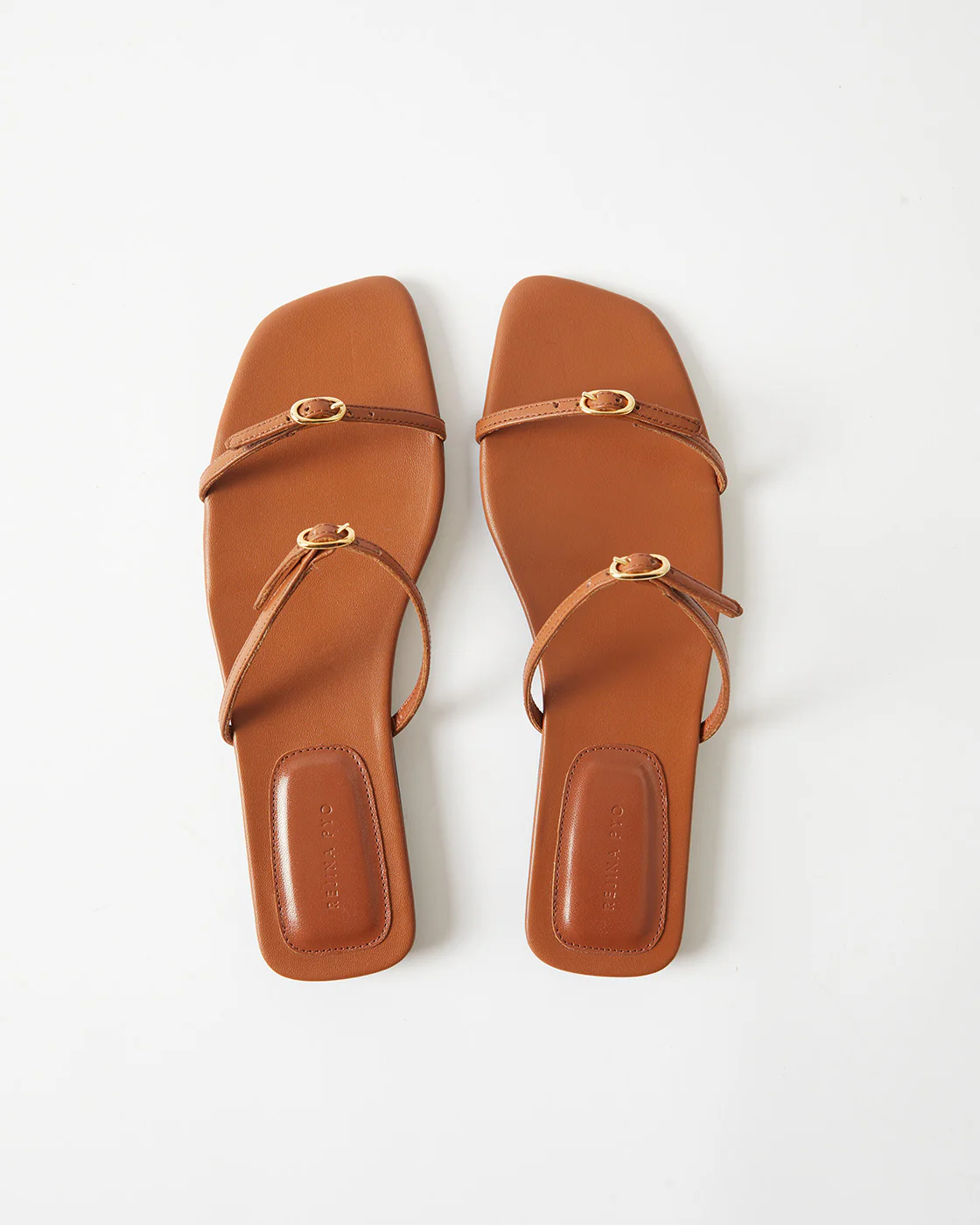 Clara Sandals Leather Nappa Tan - Image 3