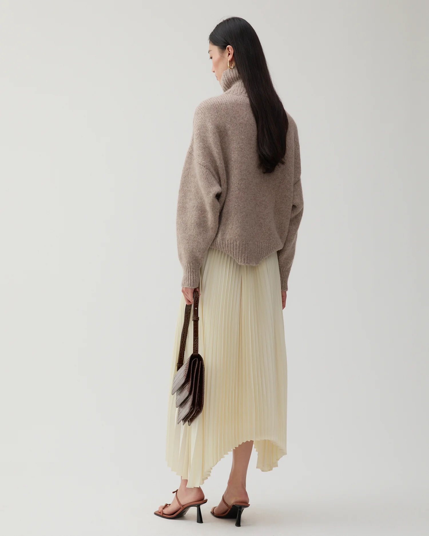 Claudia Sweater Chunky Alpaca Oat - Image 4