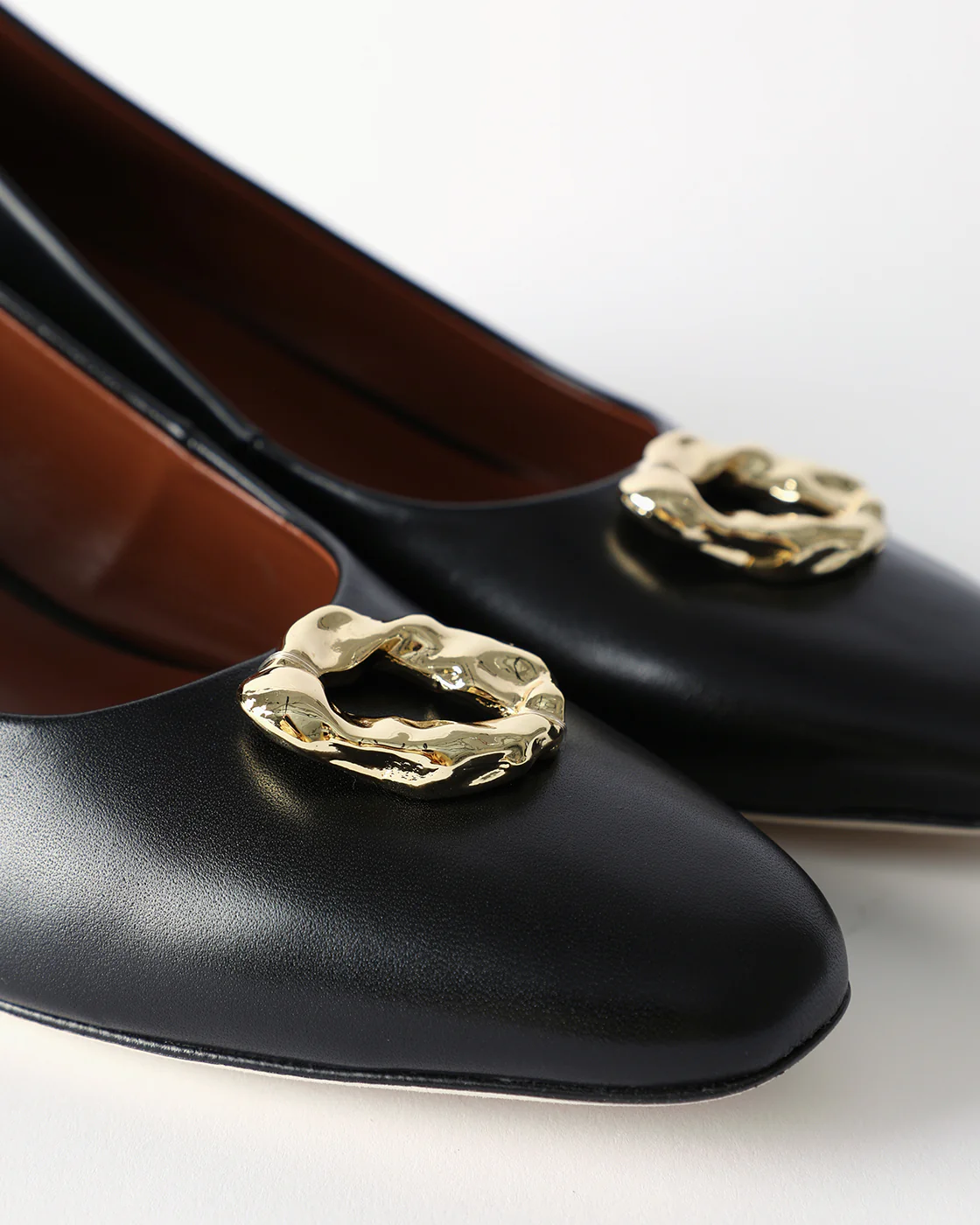 Doughnut Pumps Leather Nappa Black - Image 4