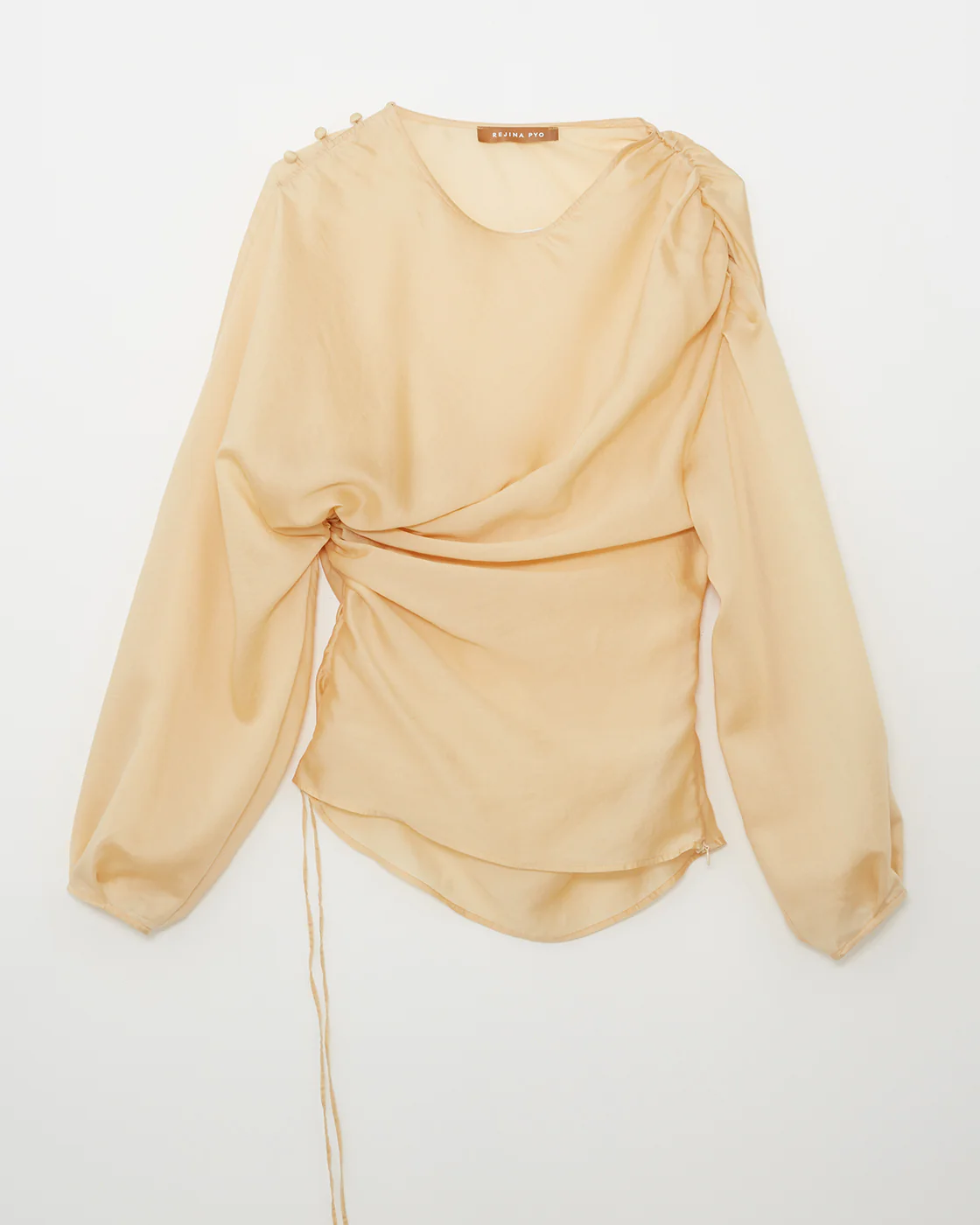 Ebba Top Tencel Blend Tan - Image 6
