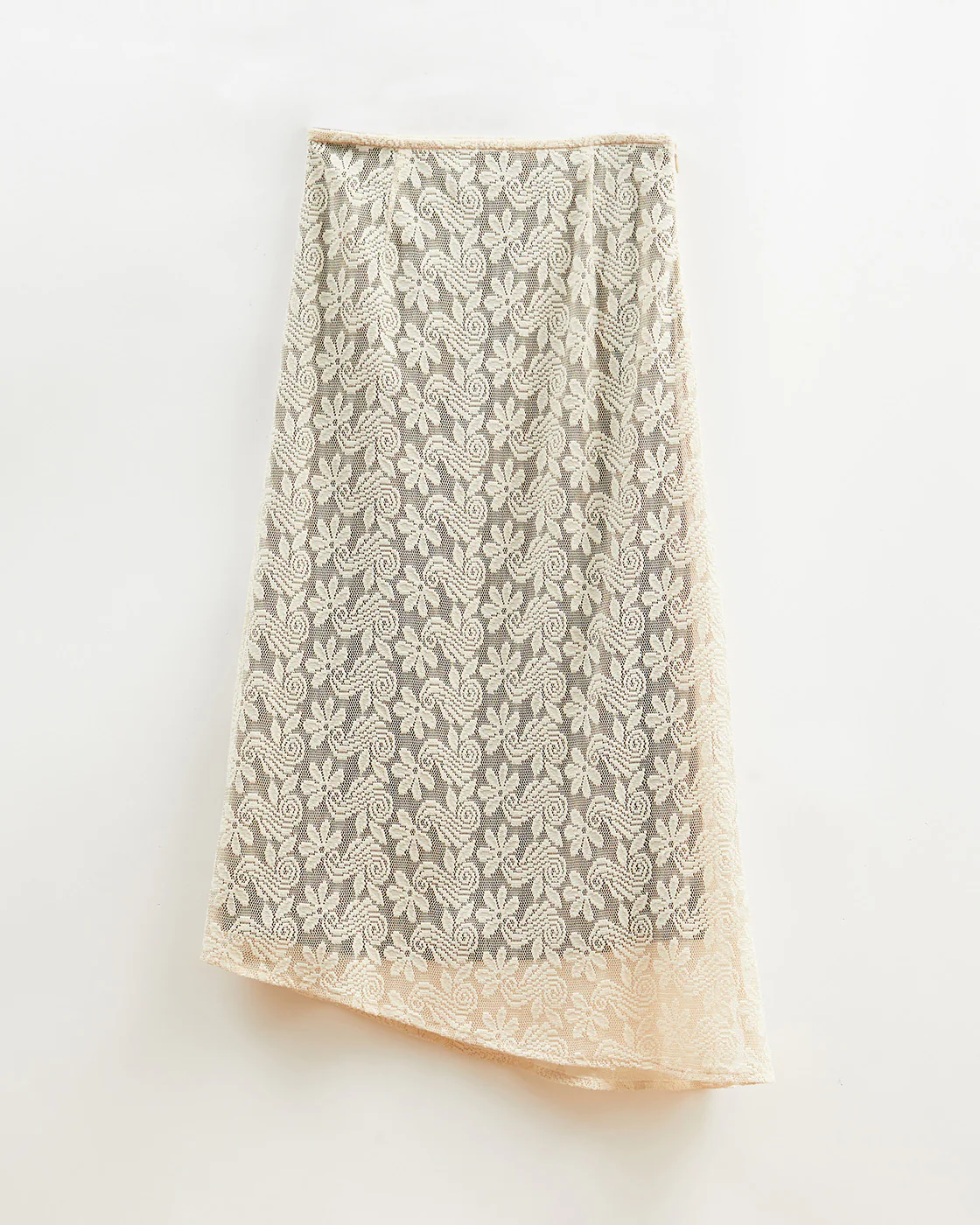 Eva Skirt Floral Lace Cream - Image 5