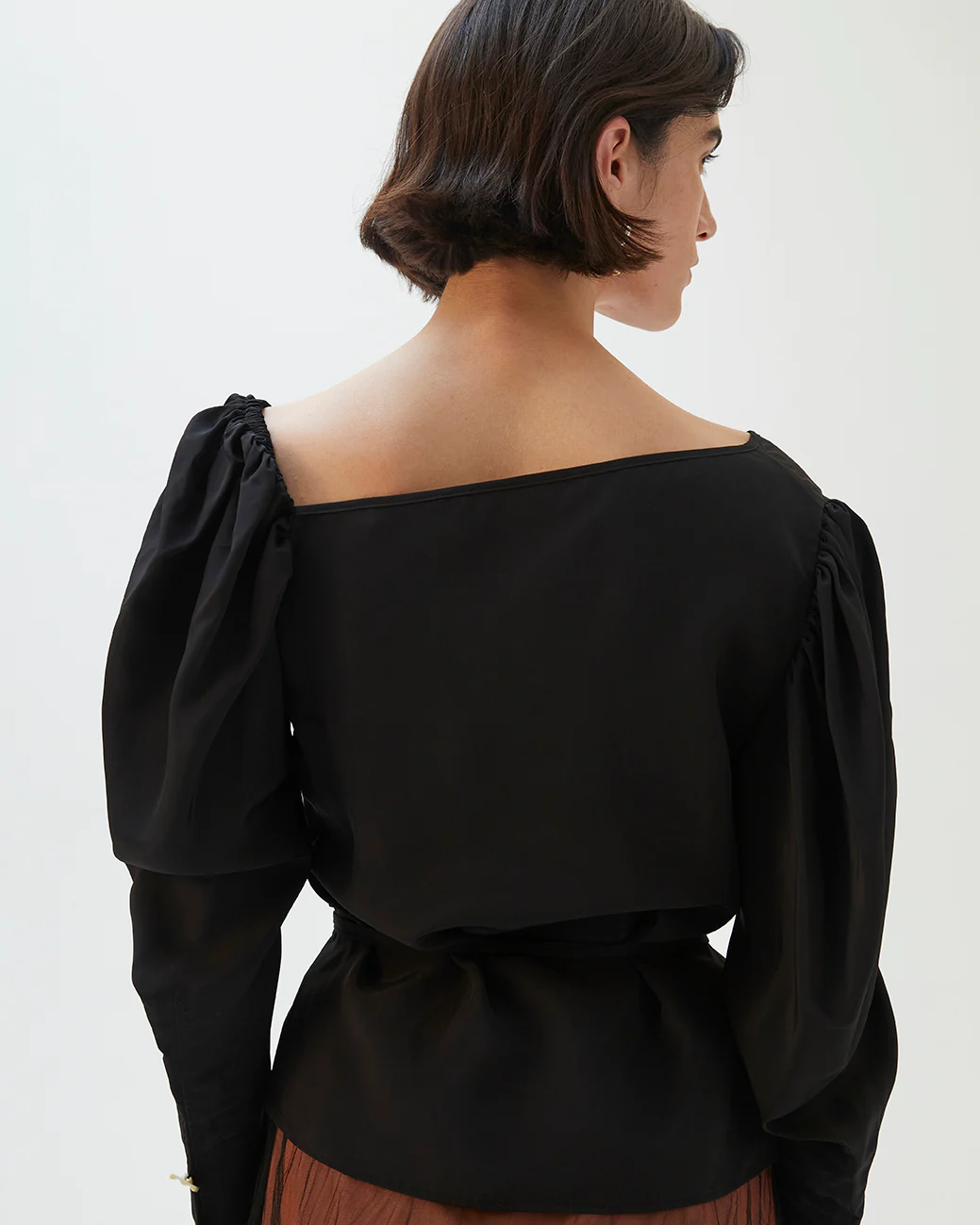 Fiona Blouse Viscose Black - Image 4