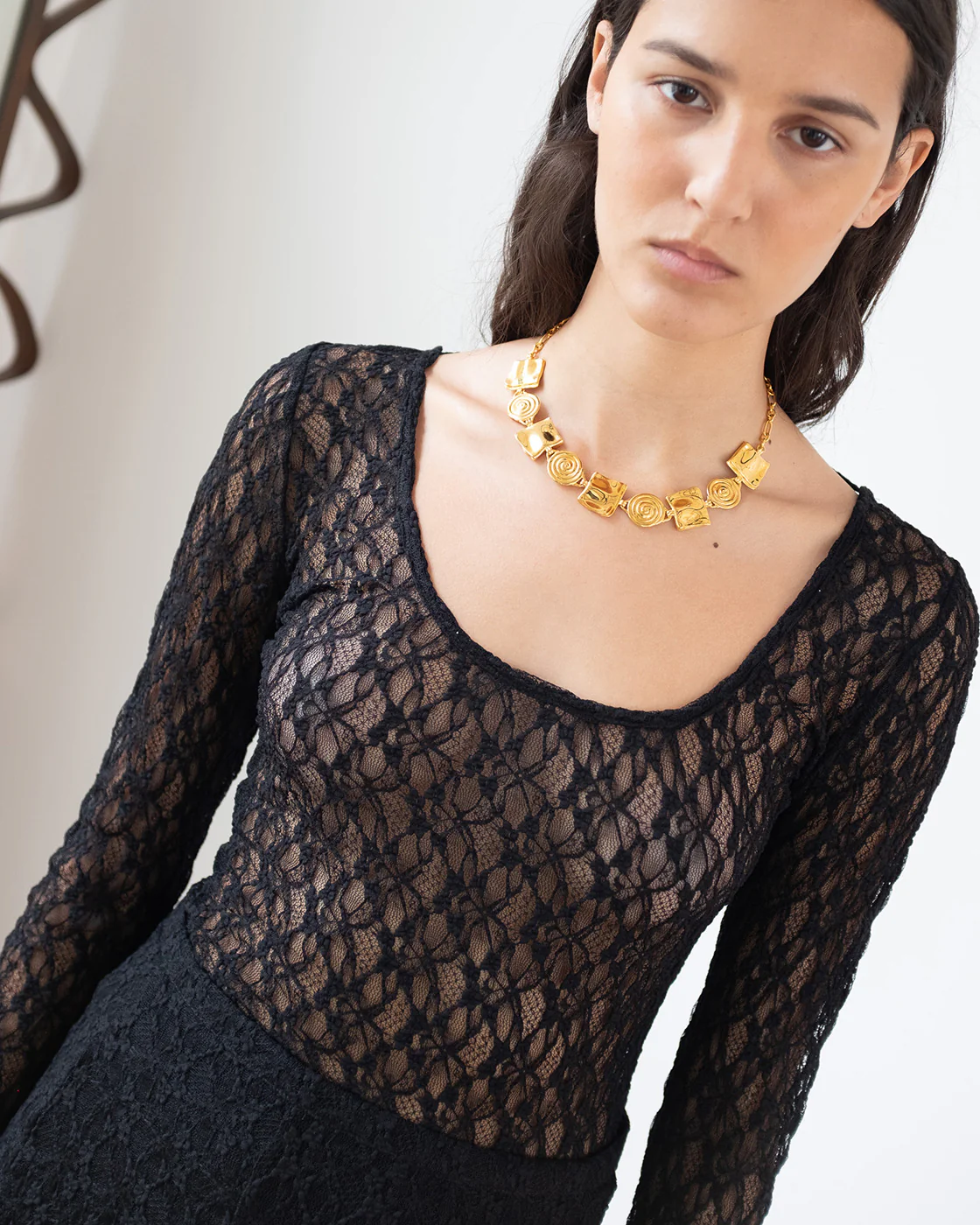 Hadley Top Lace Black - Image 2