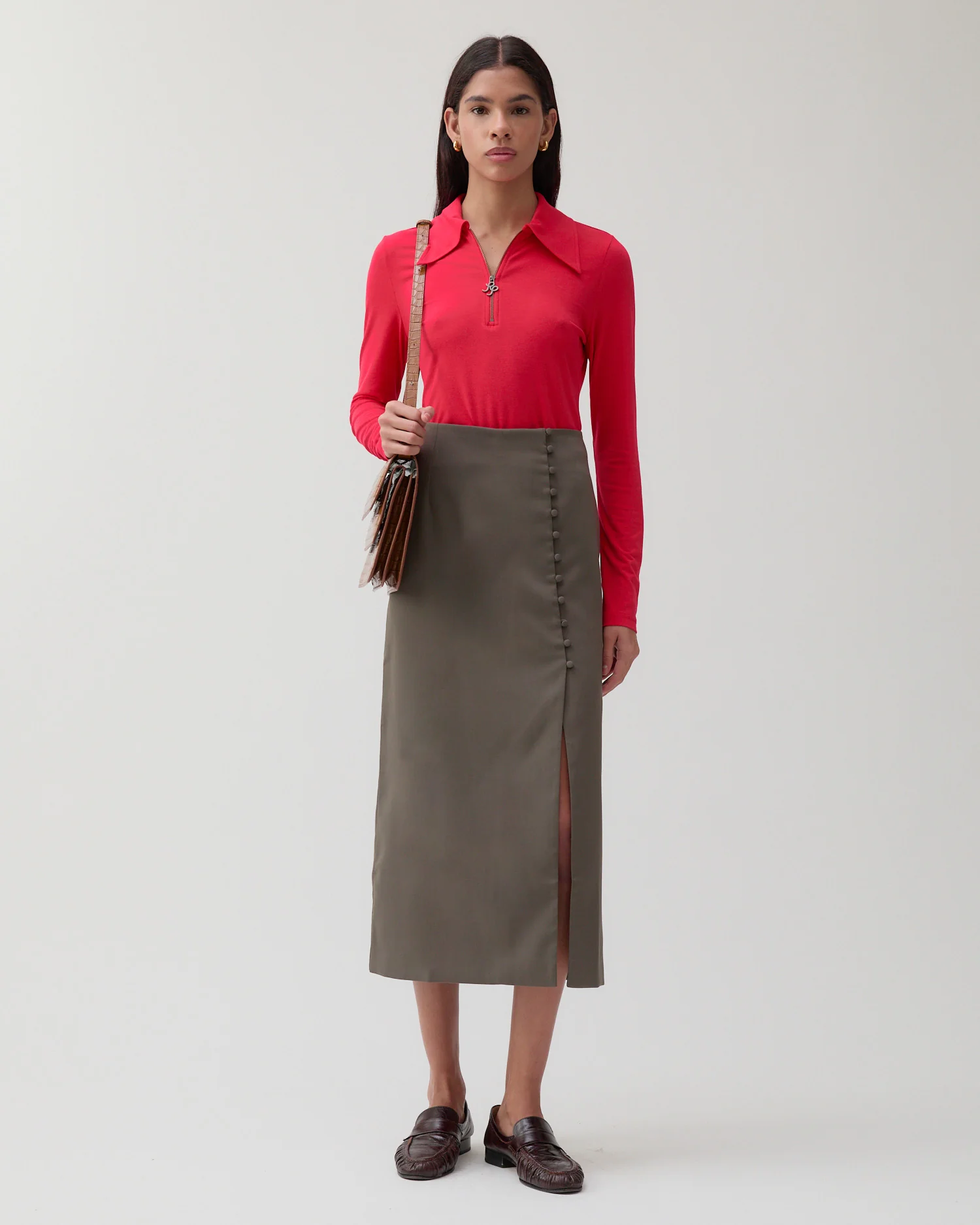 Jasmine Top Jersey Red - Image 6