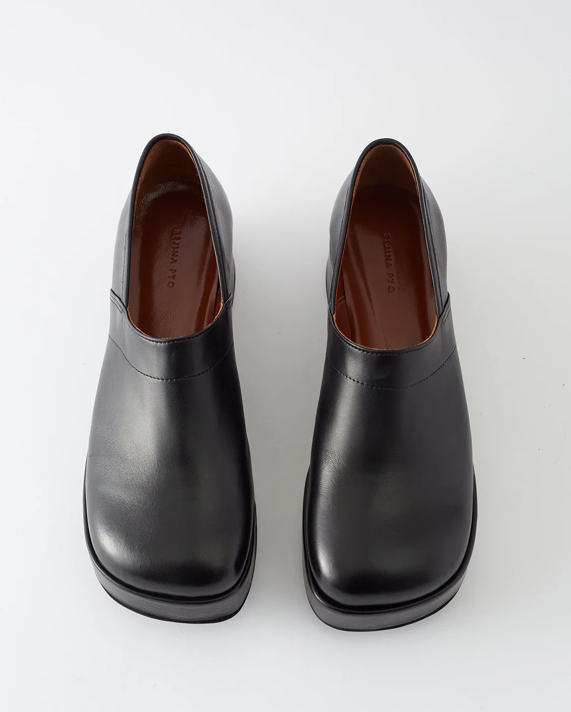 Lucie Clogs Nappa Leather Black - Image 3