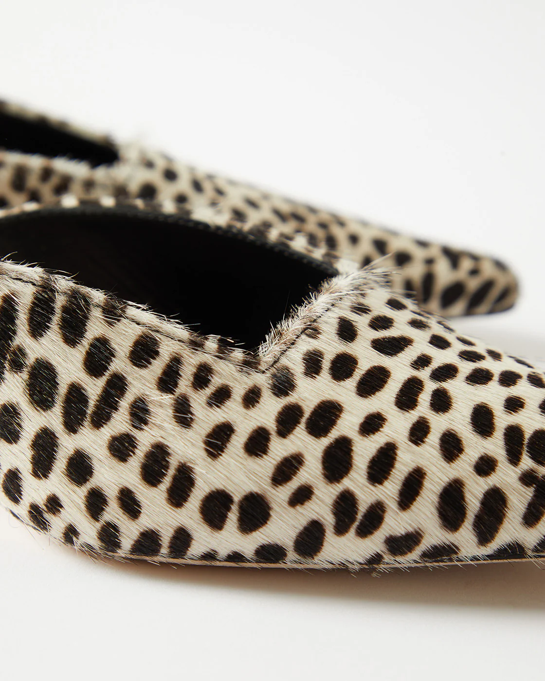 Mathilde Mule Pony Polkadot Black + White - Image 6