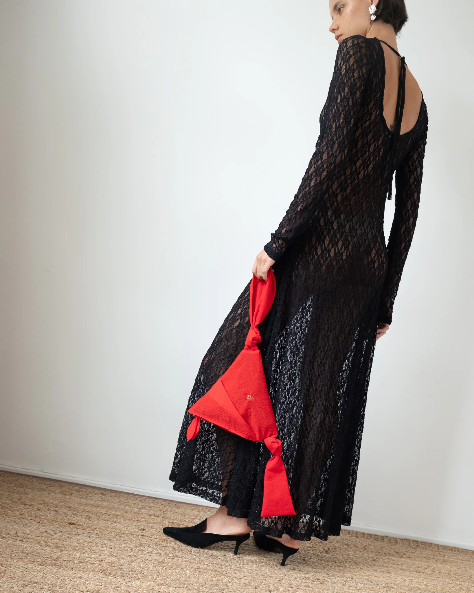Mila Dress Lace Black - Image 5
