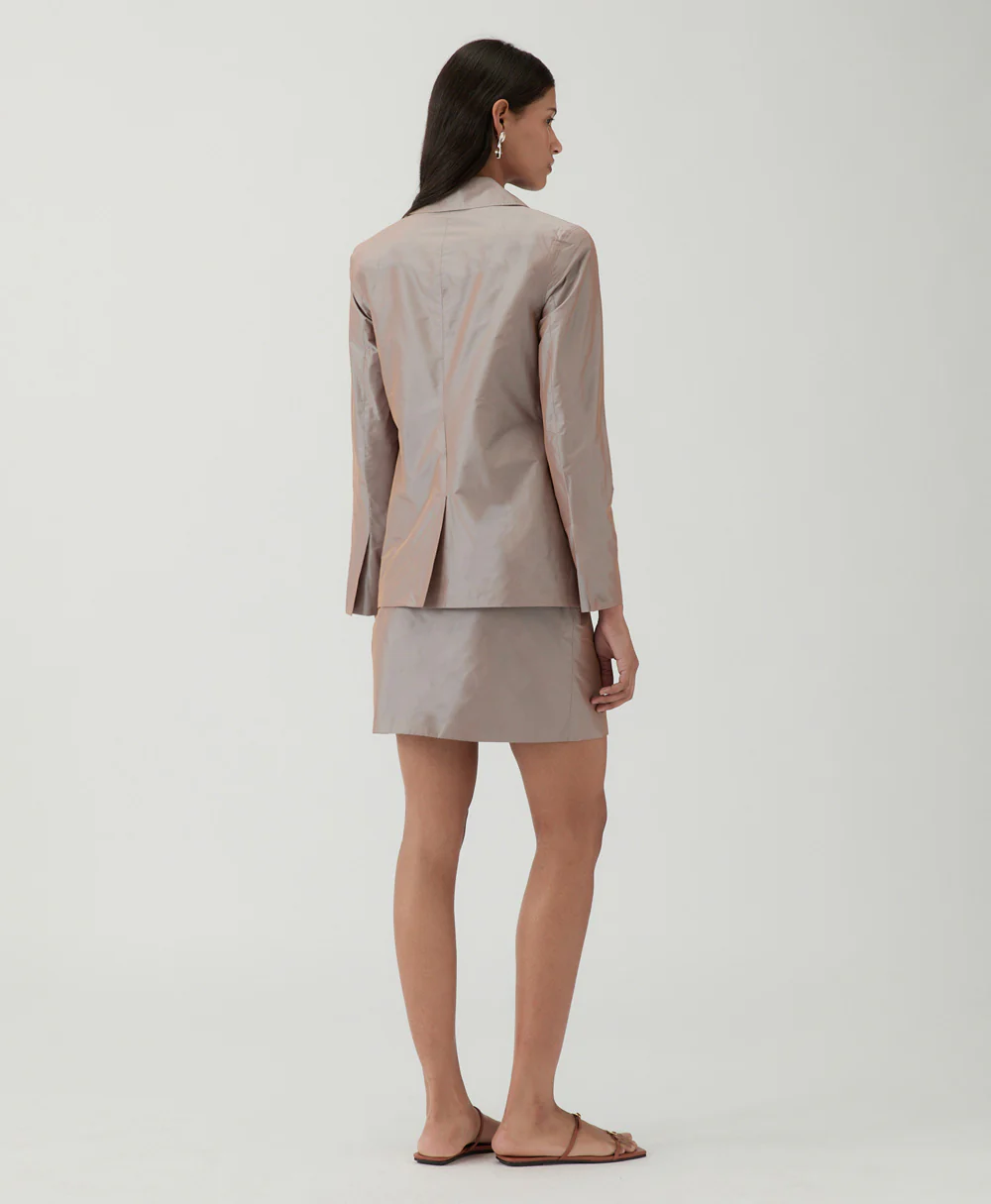 Mina Blazer Taffetta Iridescent - Image 4