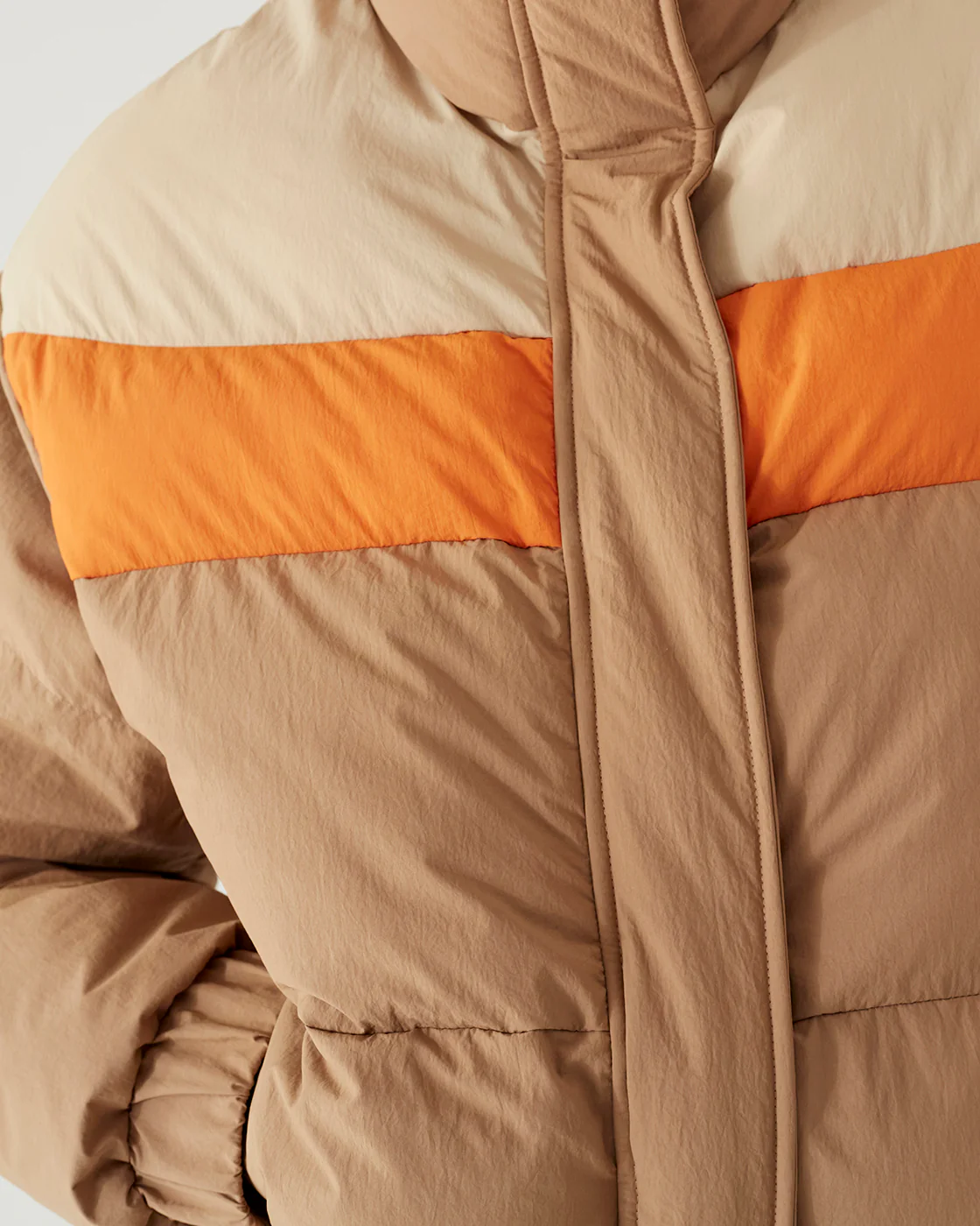 Otis Jacket Nylon Orange - Image 3