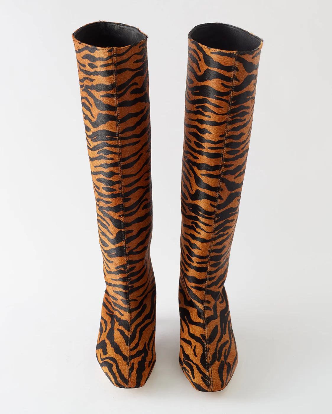 Pillar Boots Calfhair Print Brown - Image 3