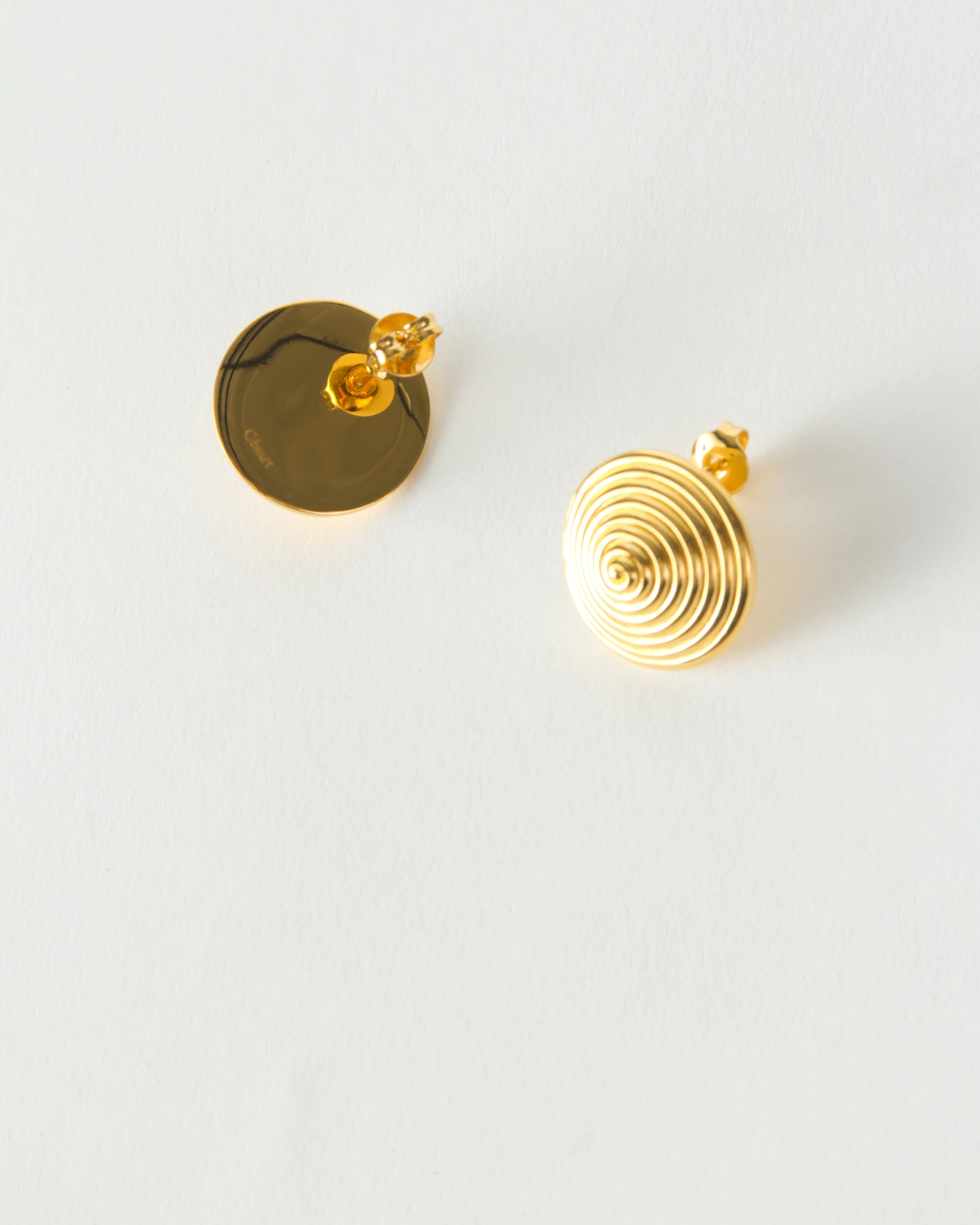 Spin Earrings Gold Plated - Image 3