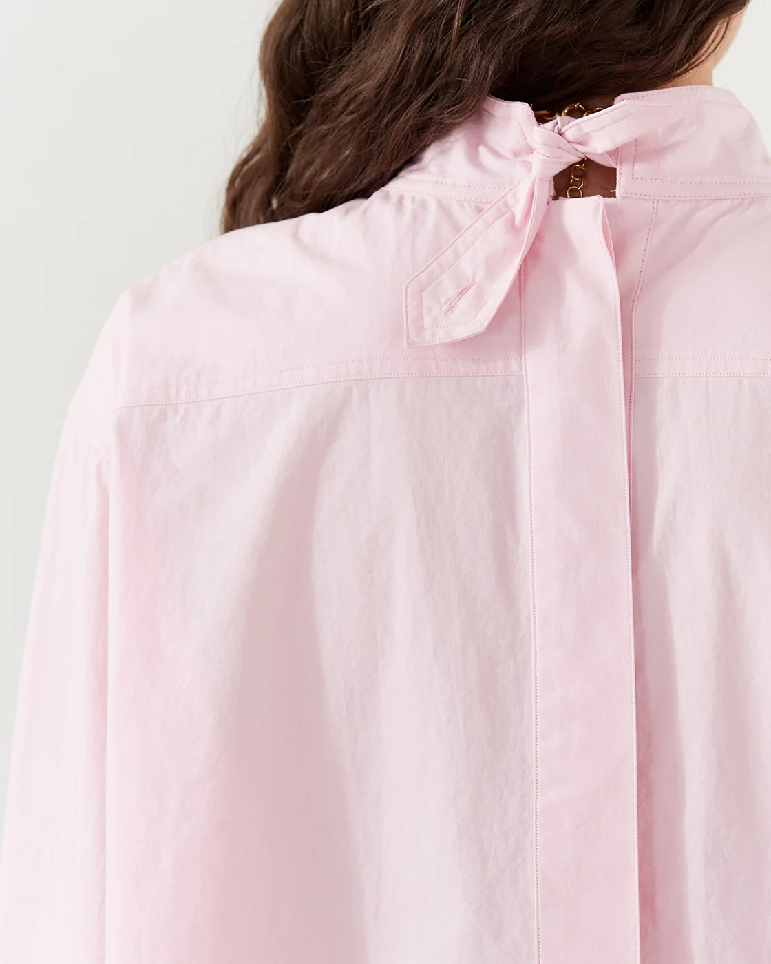 Townes Reversible Shirt Organic Cotton Rose - Image 6